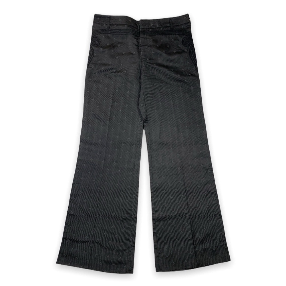 See By Chloe Vintage Black Textured and Embroidered Trousers